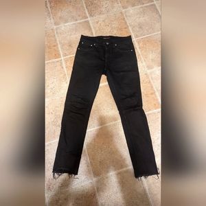 Nudie jeans mens Lean Dean black
